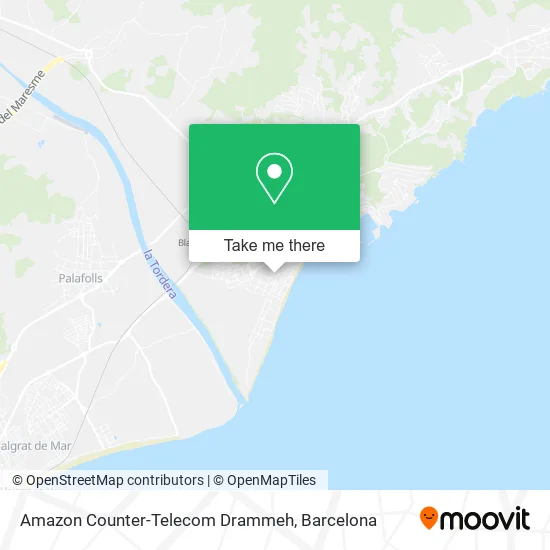 Amazon Counter-Telecom Drammeh map