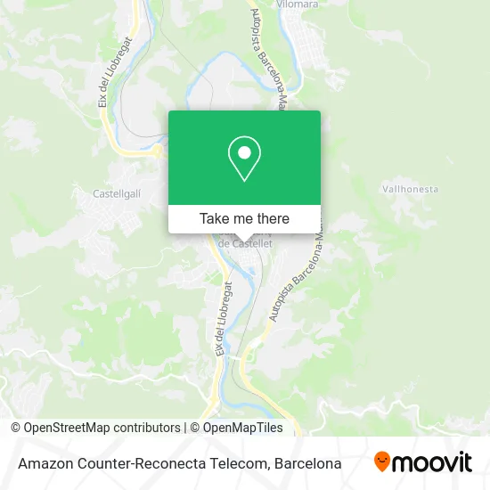Amazon Counter-Reconecta Telecom map