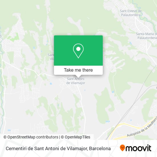 Cementiri de Sant Antoni de Vilamajor map