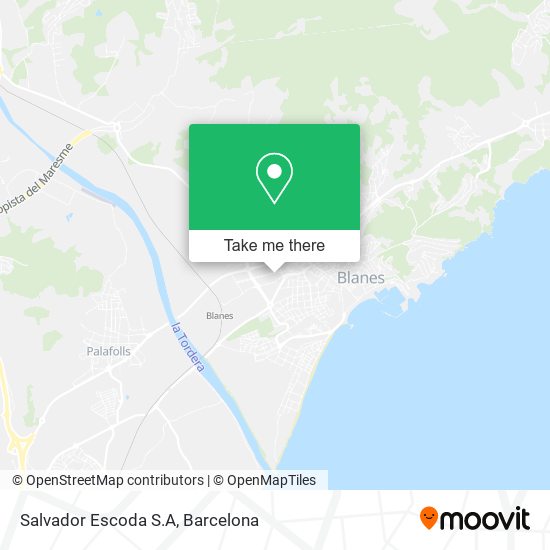 Salvador Escoda S.A map