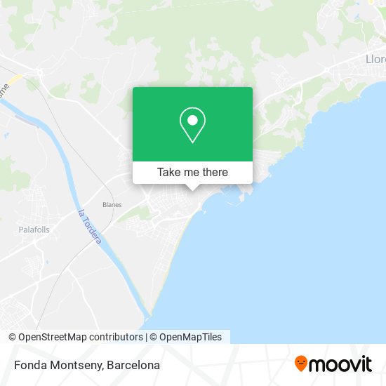 Fonda Montseny map