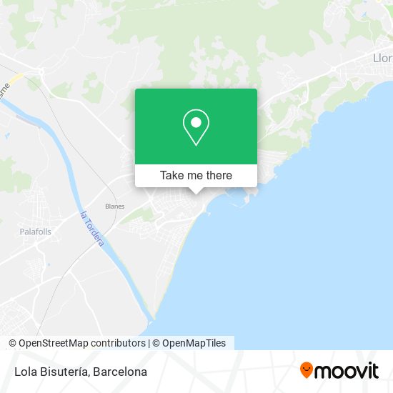 mapa Lola Bisutería