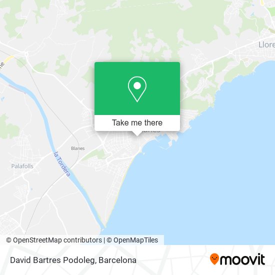 David Bartres Podoleg map