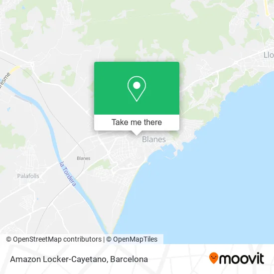 Amazon Locker-Cayetano map