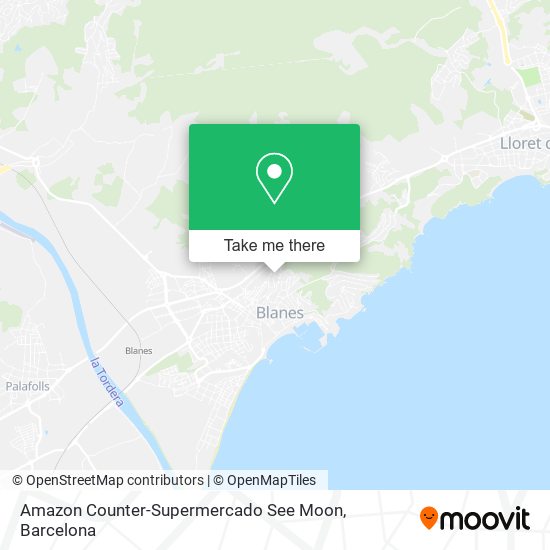 mapa Amazon Counter-Supermercado See Moon