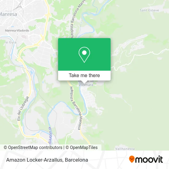 Amazon Locker-Arzallus map
