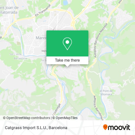 Catgrass Import S.L.U. map