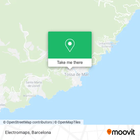 Electromaps map