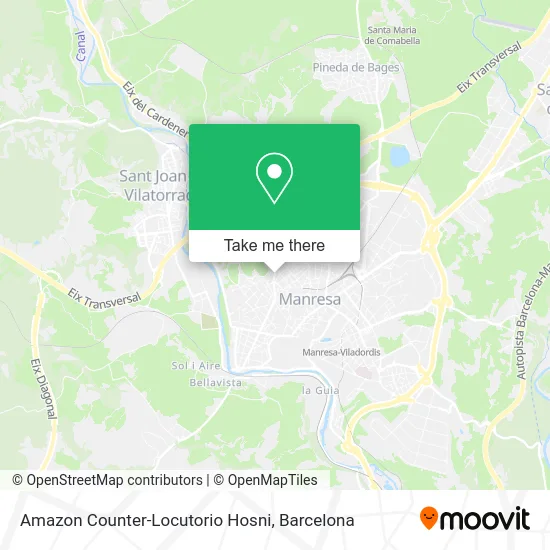 Amazon Counter-Locutorio Hosni map
