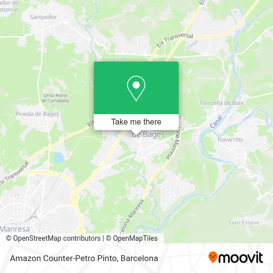 Amazon Counter-Petro Pinto map