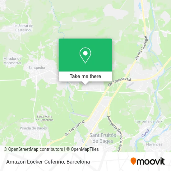 Amazon Locker-Ceferino map