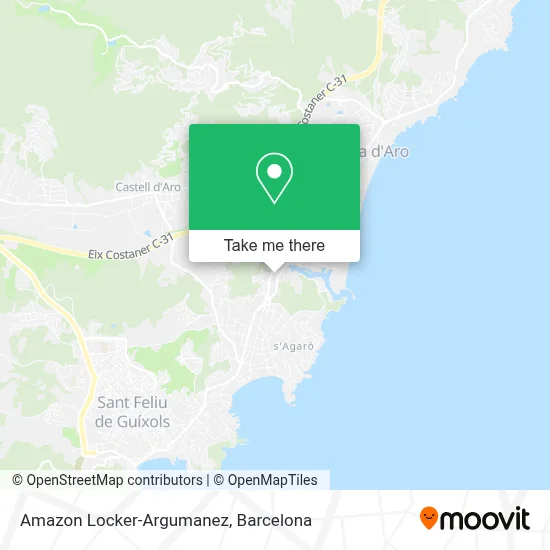 Amazon Locker-Argumanez map