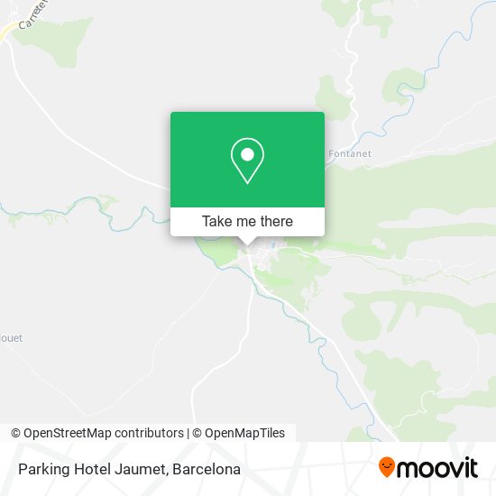 Parking Hotel Jaumet map