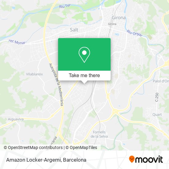 mapa Amazon Locker-Argemi