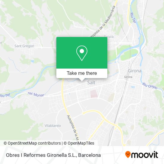 Obres I Reformes Gironella S.L. map