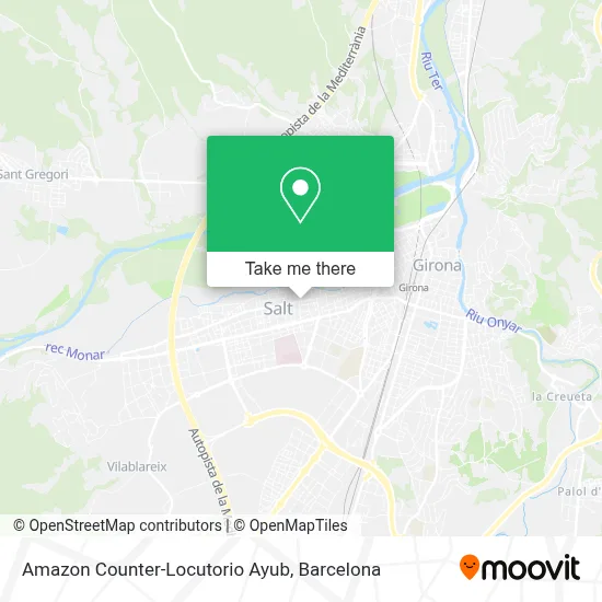 Amazon Counter-Locutorio Ayub map