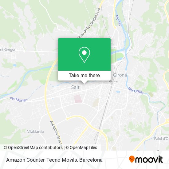 mapa Amazon Counter-Tecno Movils