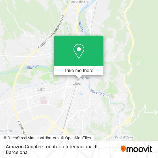 Amazon Counter-Locutorio Internacional II map