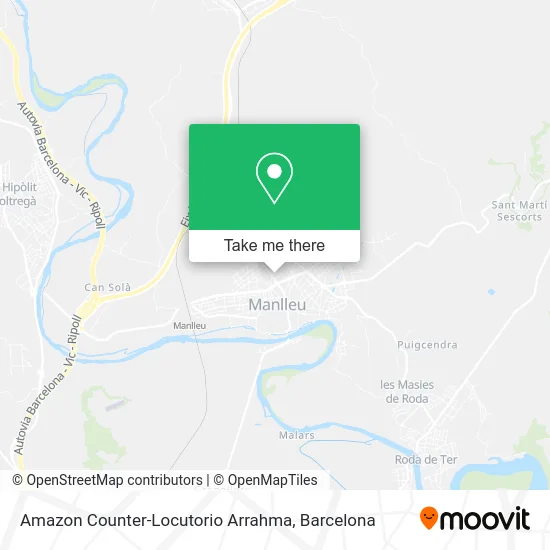 Amazon Counter-Locutorio Arrahma map