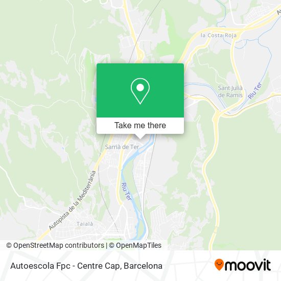 Autoescola Fpc - Centre Cap map