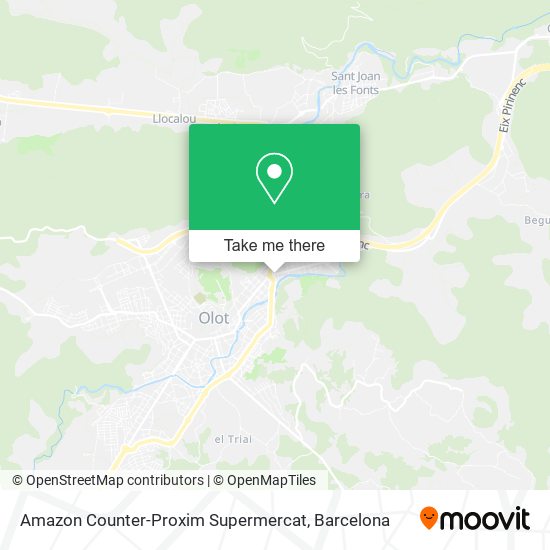Amazon Counter-Proxim Supermercat map