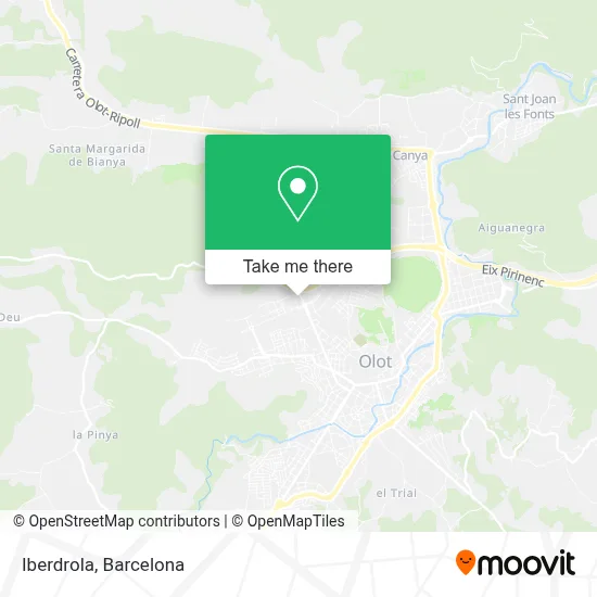 Iberdrola map