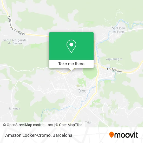 Amazon Locker-Cromo map