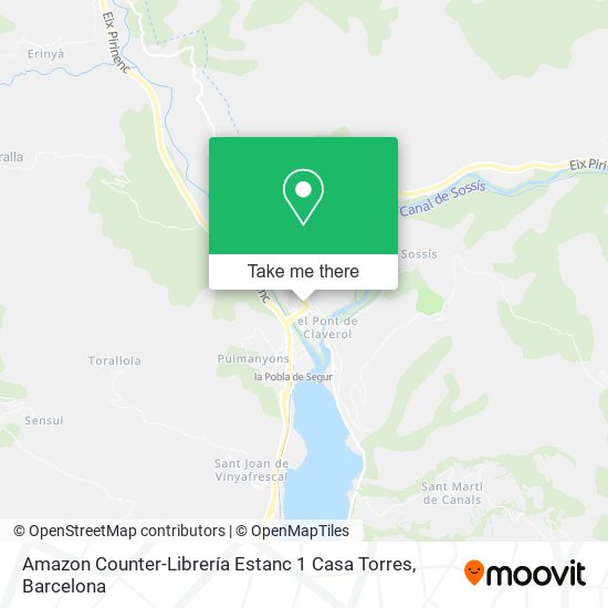 Amazon Counter-Librería Estanc 1 Casa Torres map