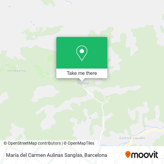 María del Carmen Aulinas Sanglas map