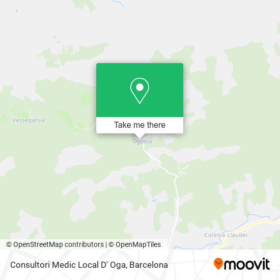 Consultori Medic Local D' Oga map