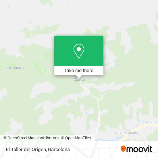 El Taller del Origen map