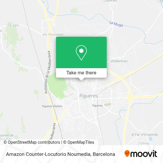 Amazon Counter-Locutorio Noumedia map
