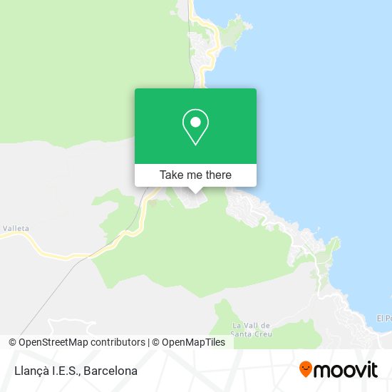 Llançà I.E.S. map
