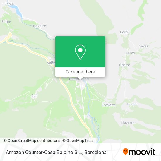 Amazon Counter-Casa Balbino S.L. map