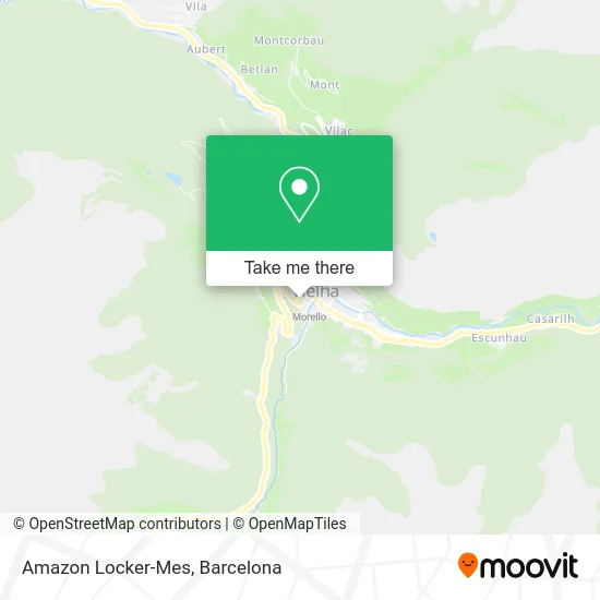 Amazon Locker-Mes map