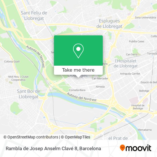 Rambla de Josep Anselm Clavé 8 map