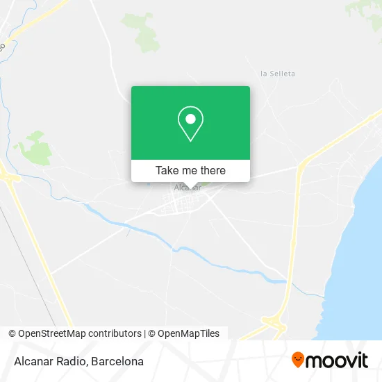 Alcanar Radio map