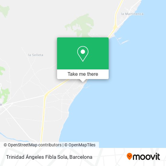 Trinidad Ángeles Fibla Sola map
