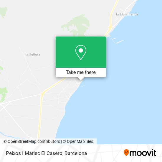 Peixos I Marisc El Casero map