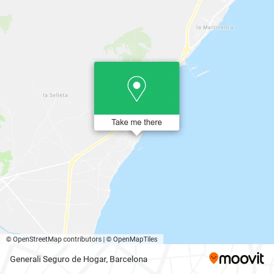 Generali Seguro de Hogar map