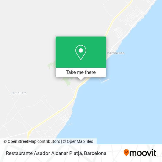 Restaurante Asador Alcanar Platja map