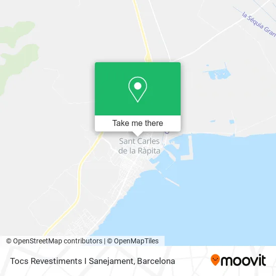 Tocs Revestiments I Sanejament map