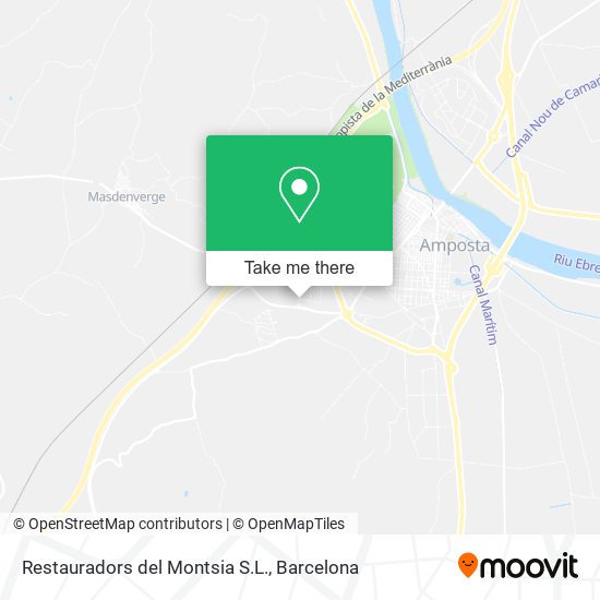Restauradors del Montsia S.L. map