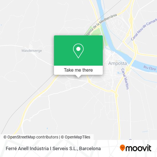 Ferré Anell Indústria I Serveis S.L. map