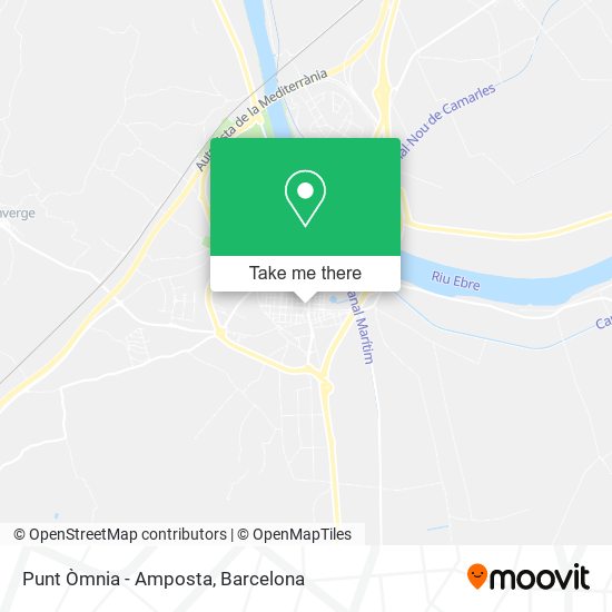 Punt Òmnia - Amposta map