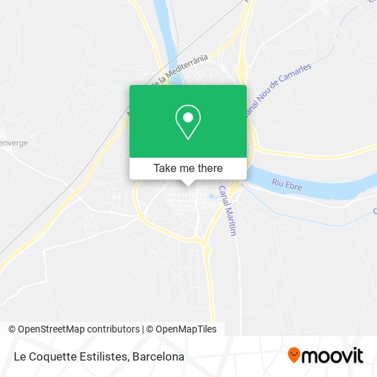 Le Coquette Estilistes map