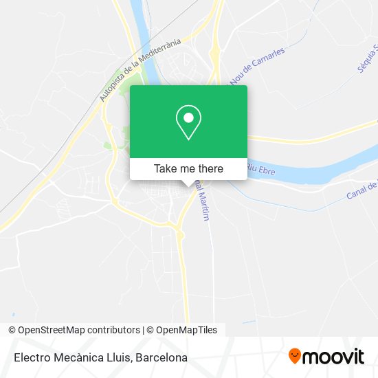 Electro Mecànica Lluis map