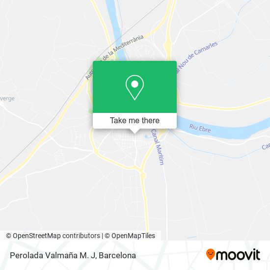 Perolada Valmaña M. J map