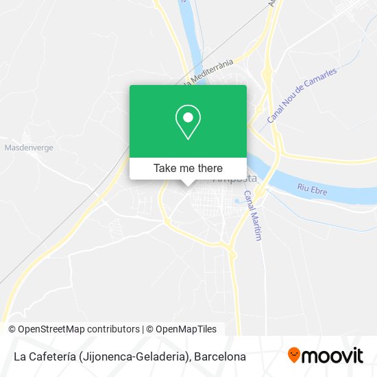 La Cafetería (Jijonenca-Geladeria) map