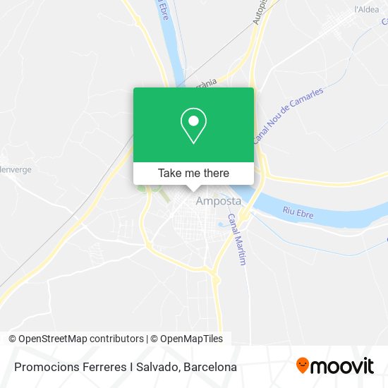 Promocions Ferreres I Salvado map